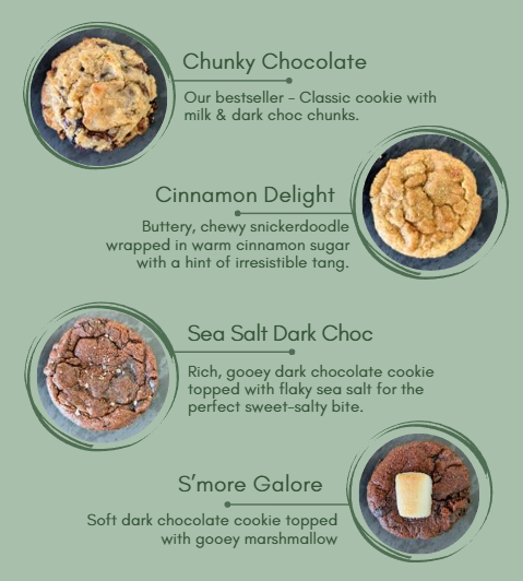 🎁 The Cookie Sampler - Box of 4
