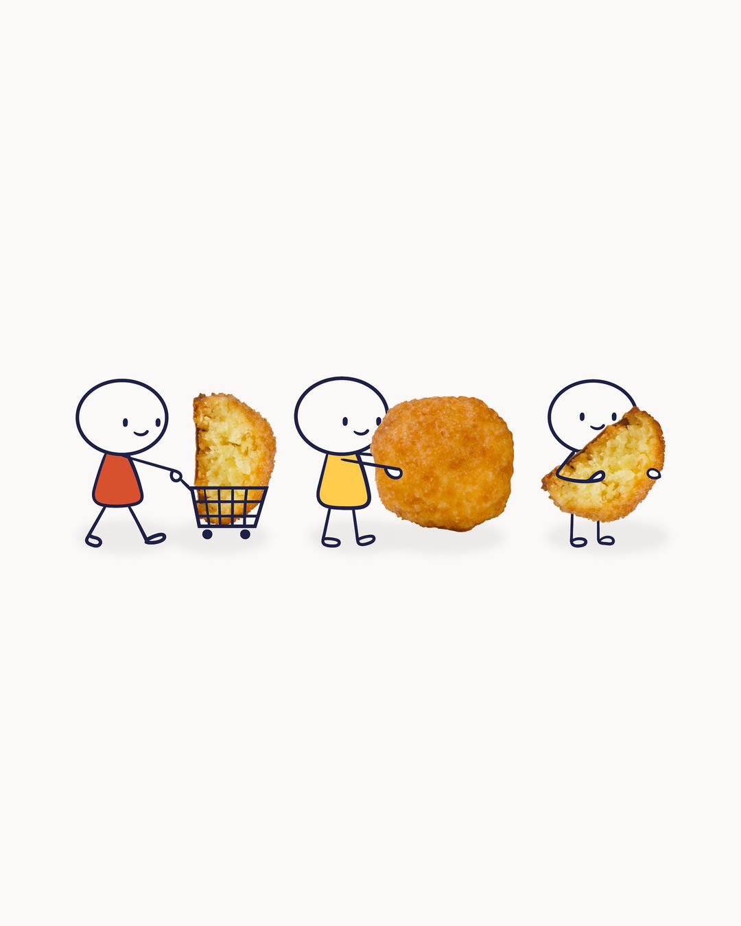 BITE-SIZED COOKIES | Aren Krumblettes |  2 cm small bites | 24 pcs/box | 110