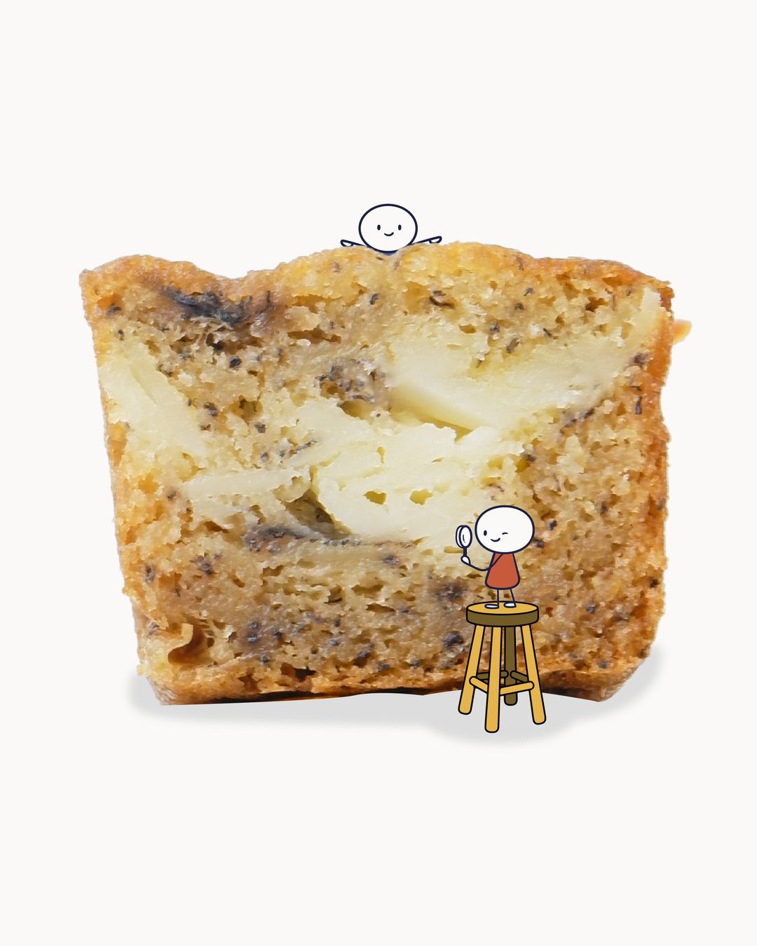 BANANA | Banana Cheese |  10x5 cm square | 3 pcs/box | 100