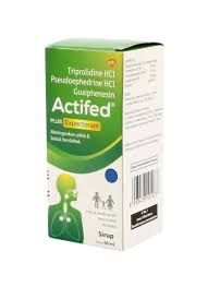 ACTIFED PLUS EXPECTORANT 60 ML SYRUP (HIJAU)