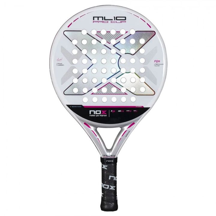 NOX ML10 Pro Cup Silver by Miguel Lamperti Racket