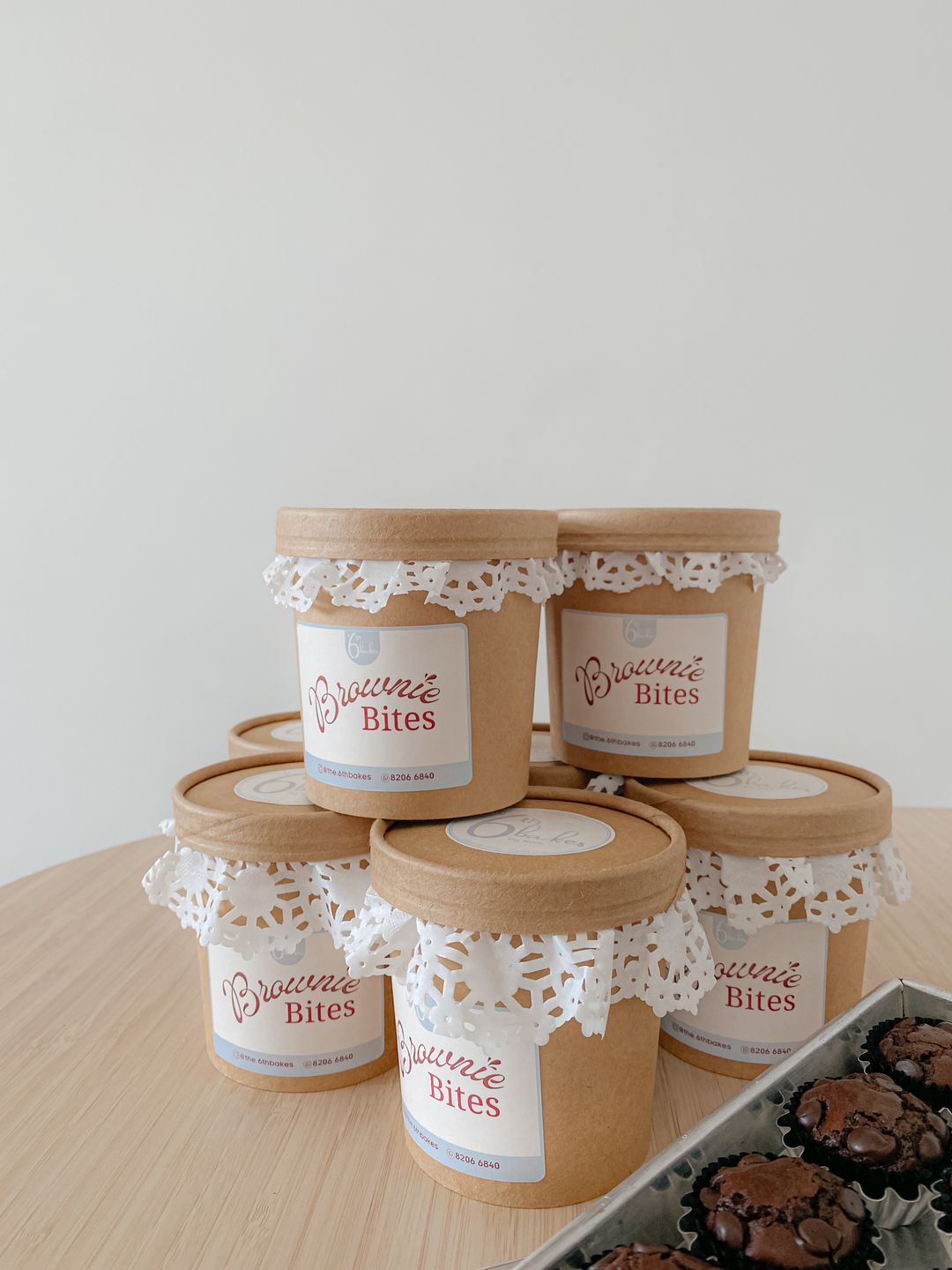 Brownie Bites in a Tub (7-8pcs)