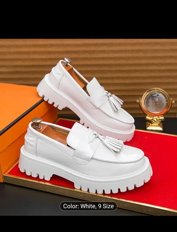 White luxury shoes 