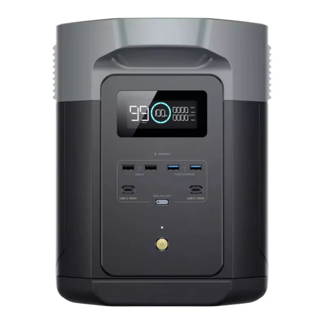 EcoFlow DELTA 2 Max – Portable Power Station (2400W, 2048Wh)