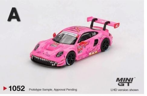 A● MGT01052 - Porsche 911 GT3 R #77 AO Racing 2024 -  IMSA ROAD AMERICA  - BL (BLISTER)