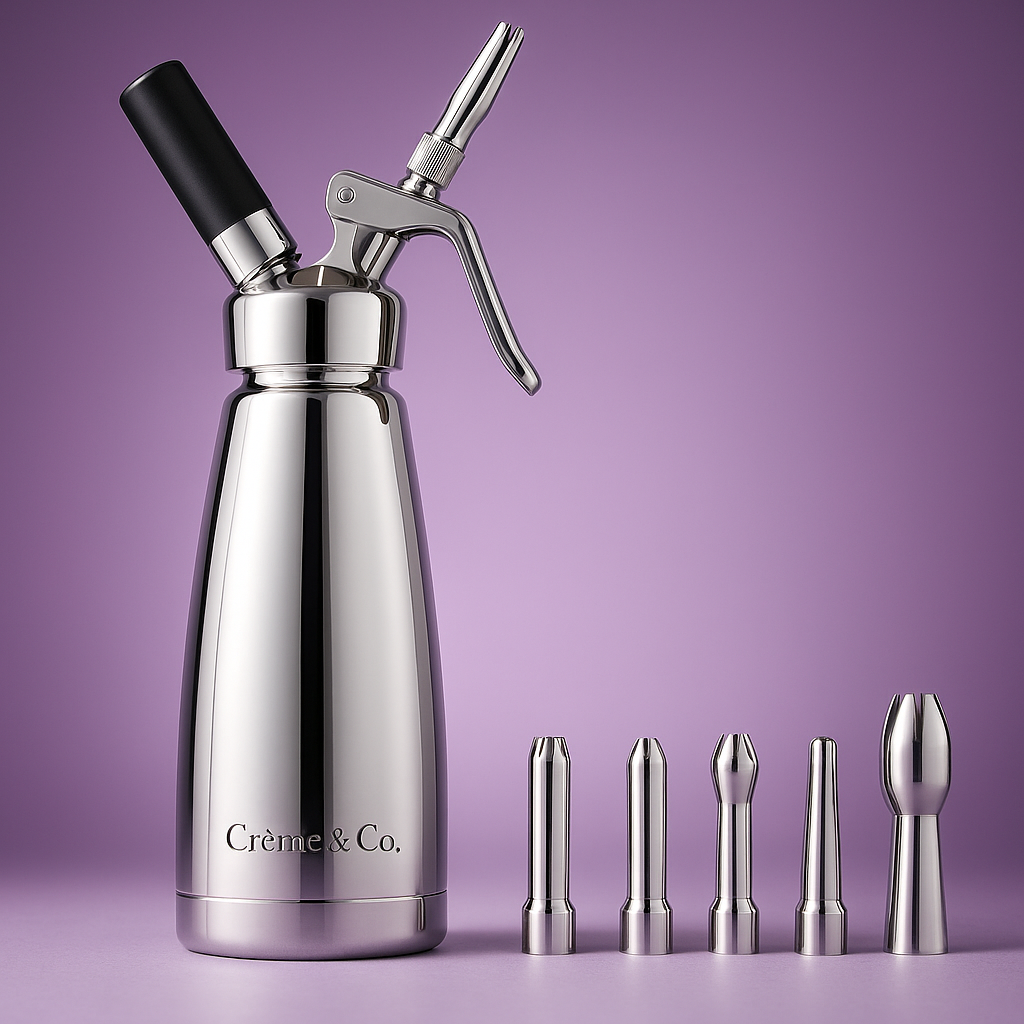 Crème & Co. Professional Double-Walled Vacuum Dispenser 