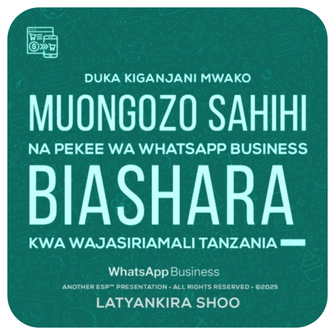 Swahili Guide Ebook - To WhatsApp Business App