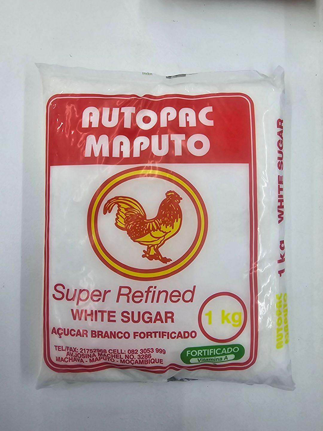 Acucar branco 1kg autopac