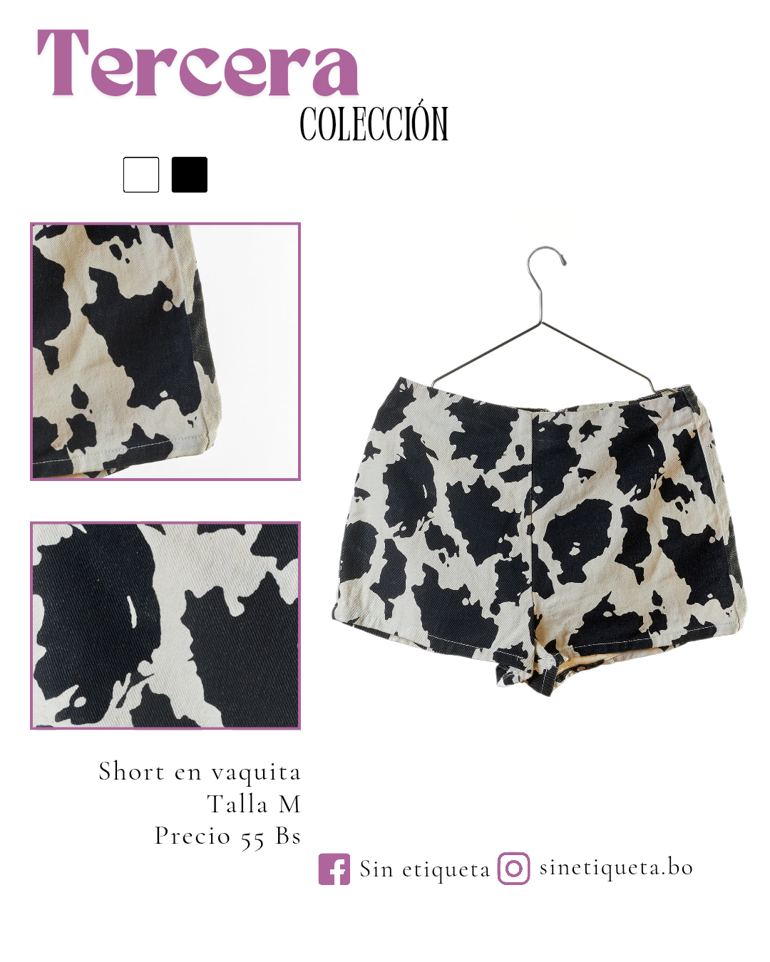 Short de vaquita 