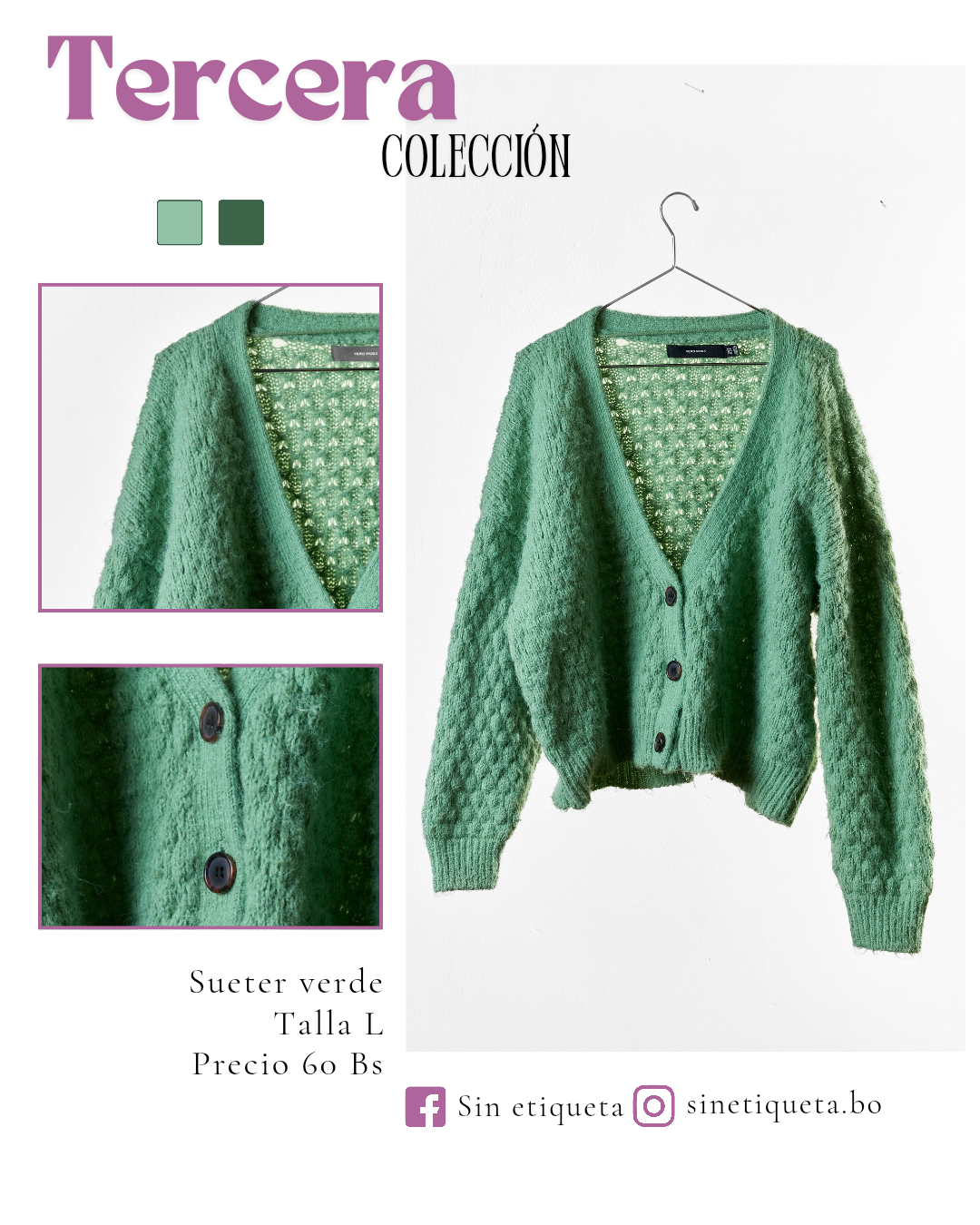 Suéter verde