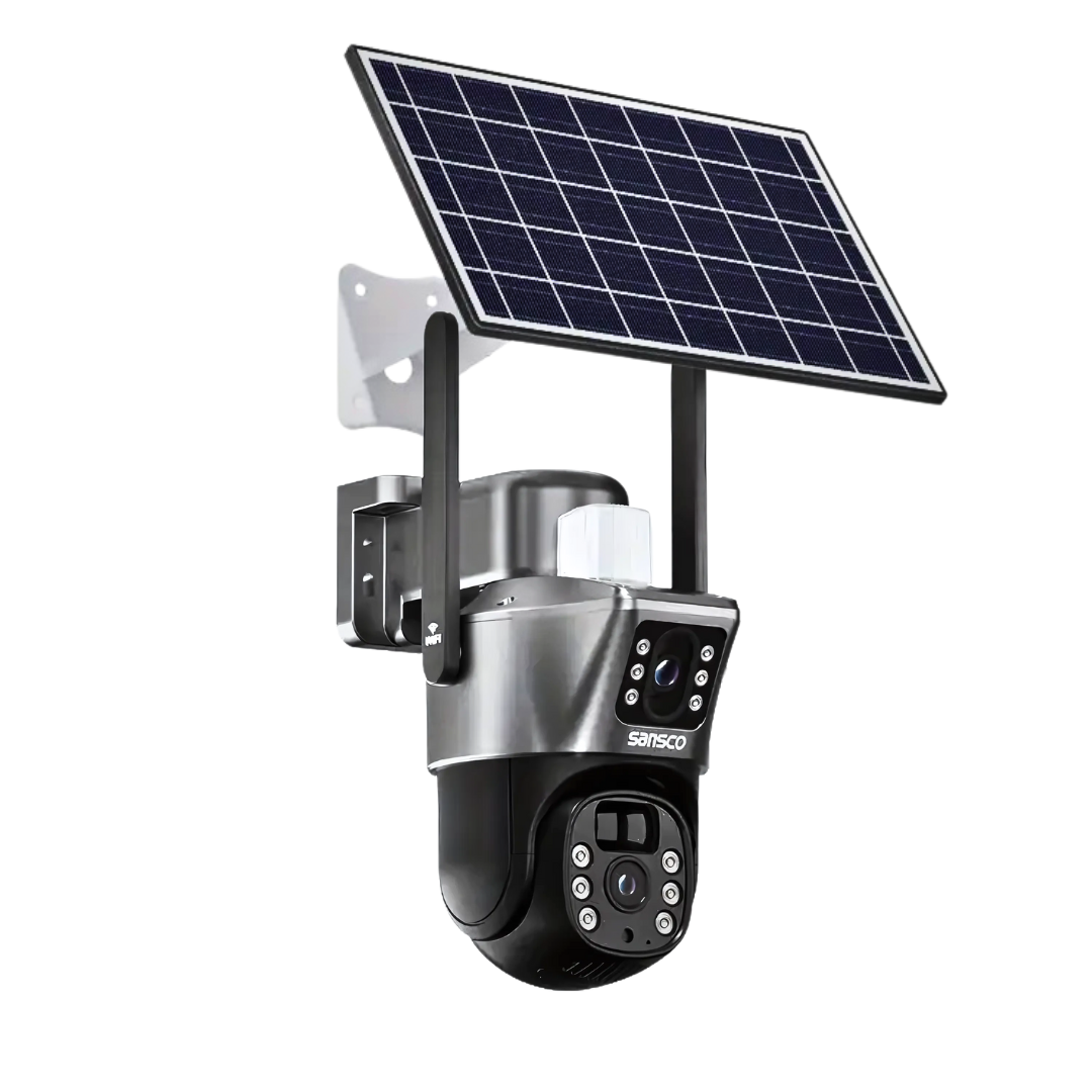 Sansco Solar Wifi Camera Dual Lens
