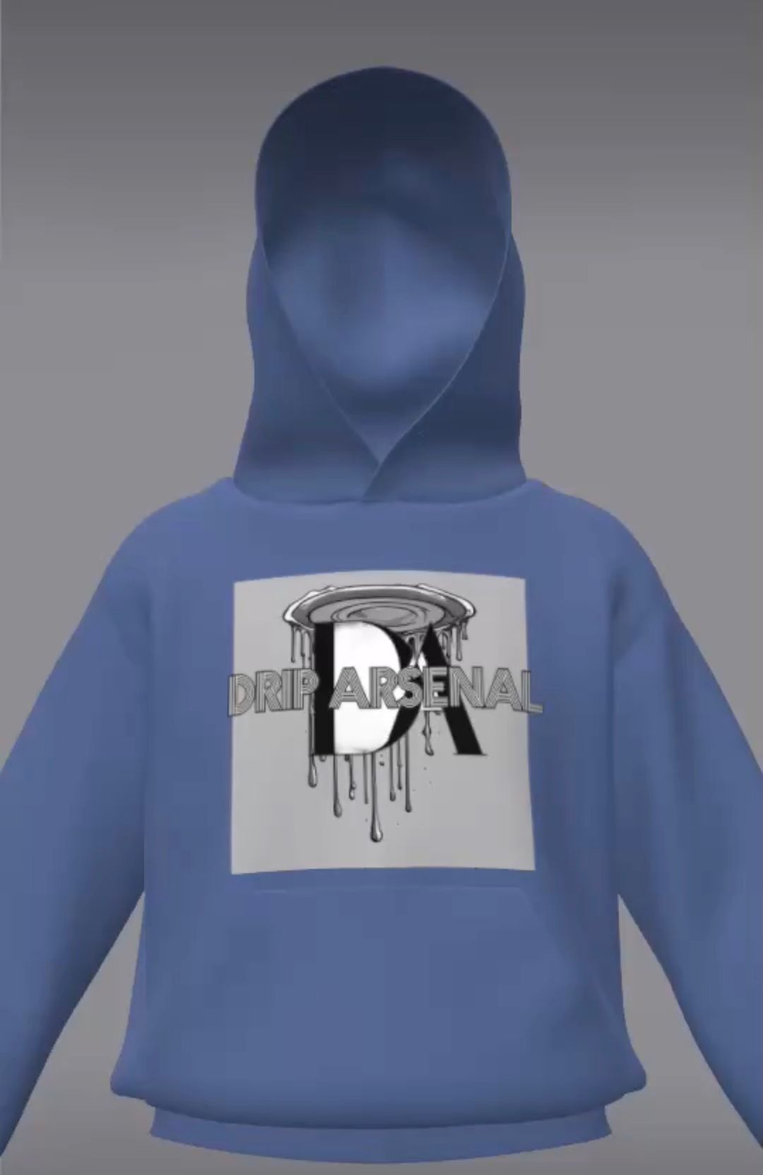 Air Force Blue Premium Hoodie