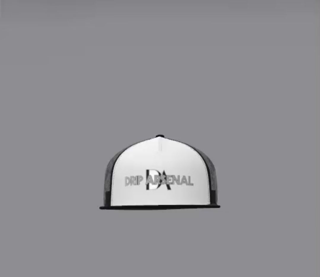 Black DA Fitted Cap
