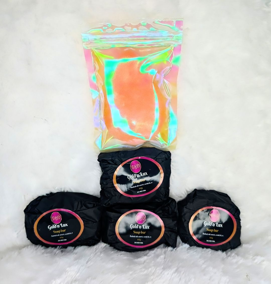 Gold'n Lux soap pack