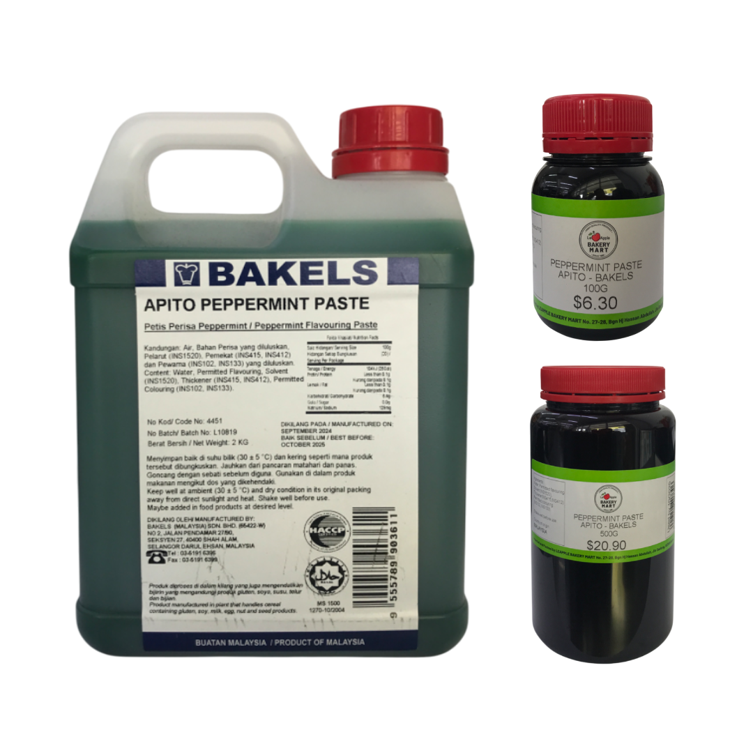 Bakels Apito Peppermint Paste