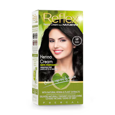 Naturtint Reflex Semi-Permanent Henna Cream Hair Colour 7.0 (Hazelnut Blonde)
