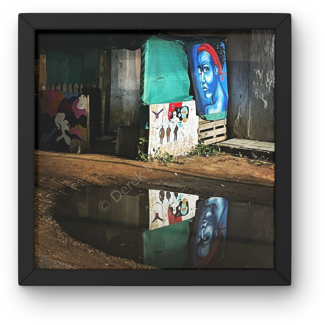 *Limited Edition* Blue Eyed Reflection | Framed Street Photography 