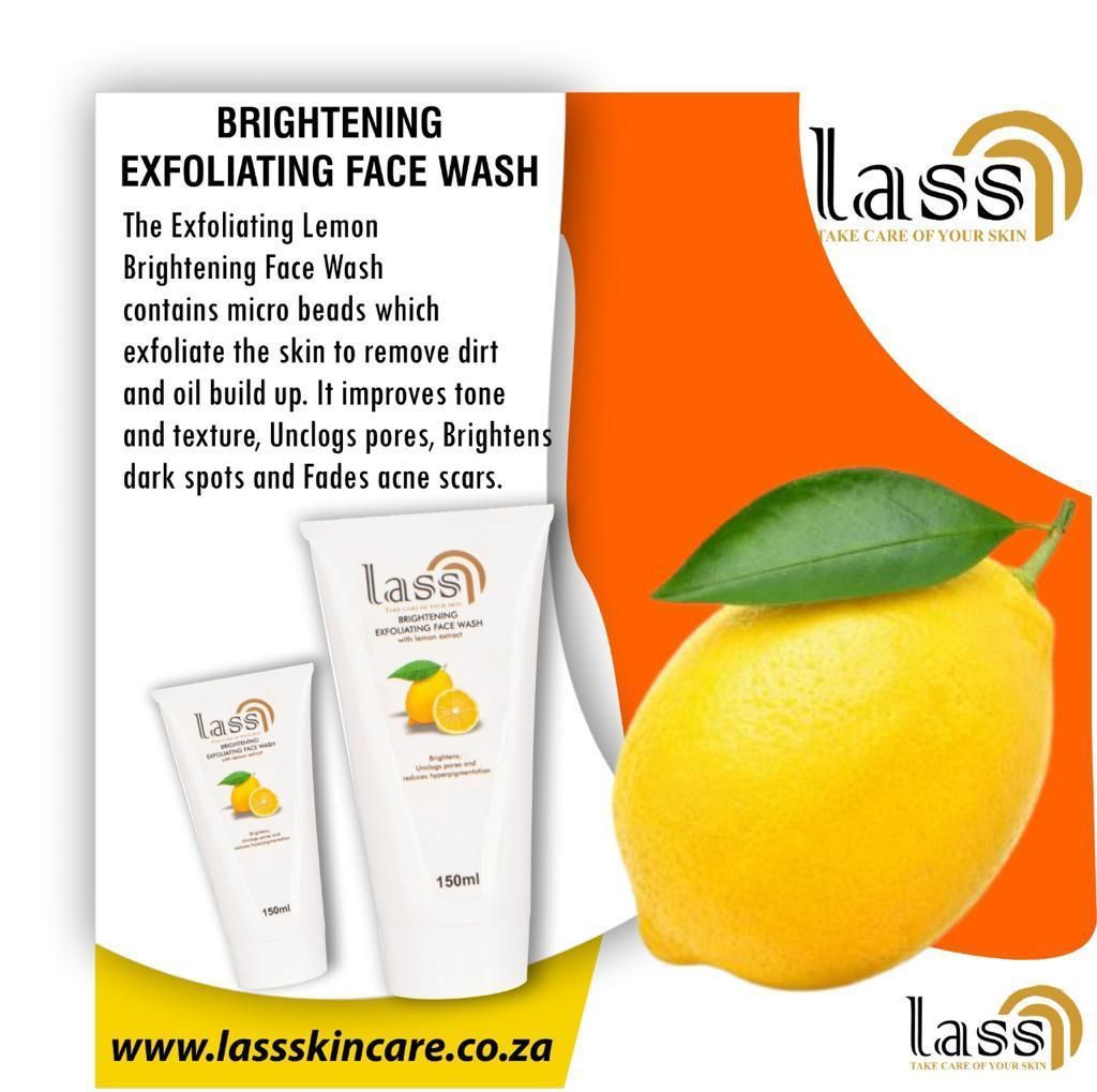 Lemon Exfoliating face wash 
