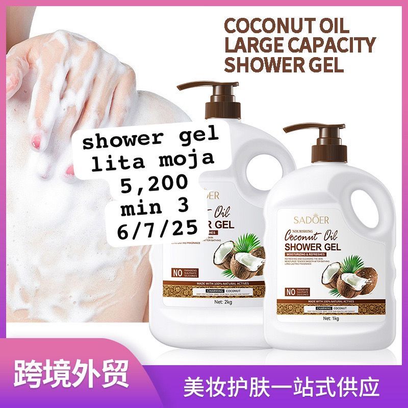 Sadoer coconut shower jel 1kg 5200