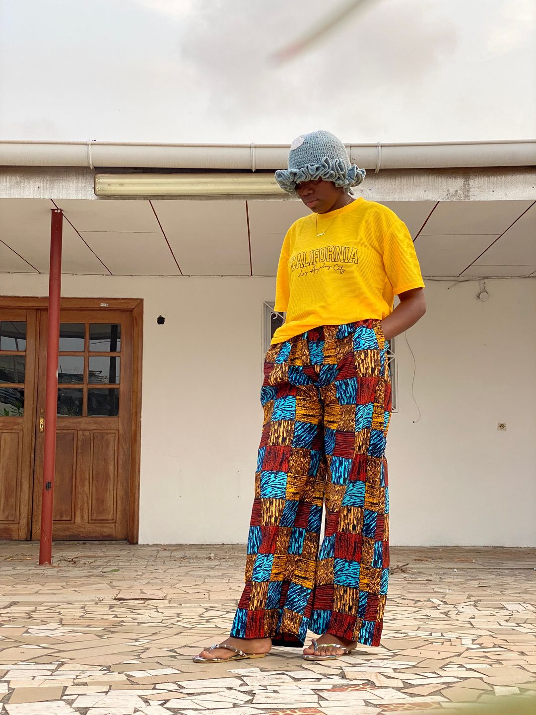 Ensembles t-shirt + pantalons Ankara 👌