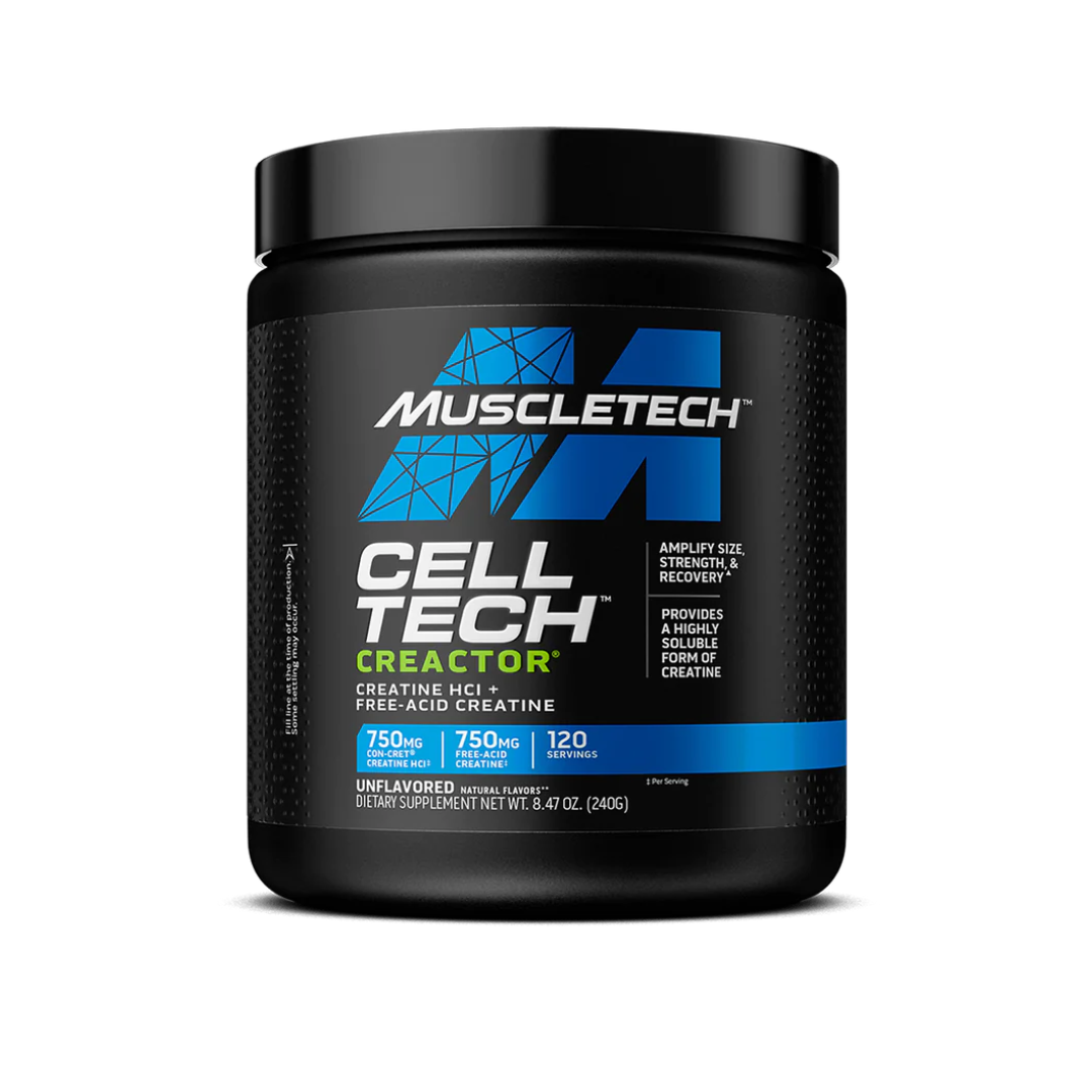 Muscletech, Cell-Tech Creactor, Creatine HCI 120 Serving