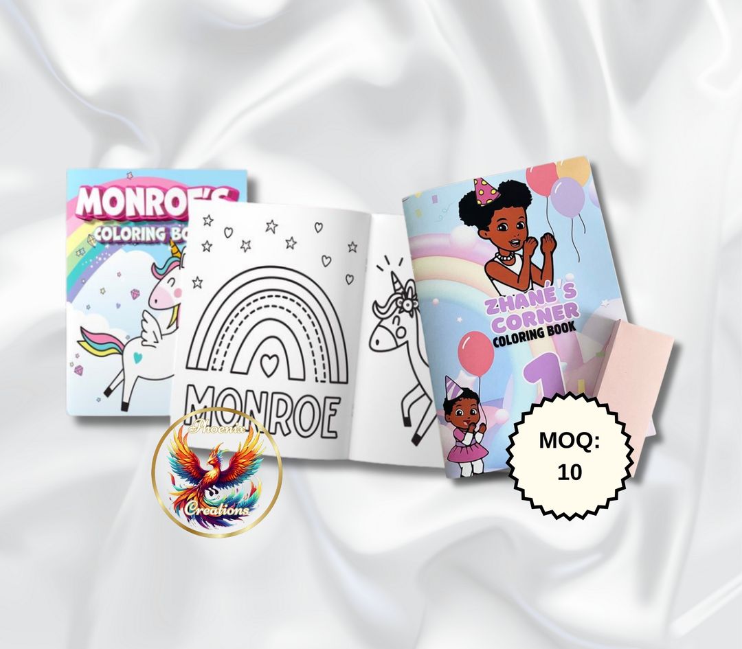 Themed A6 Mini Colouring Book