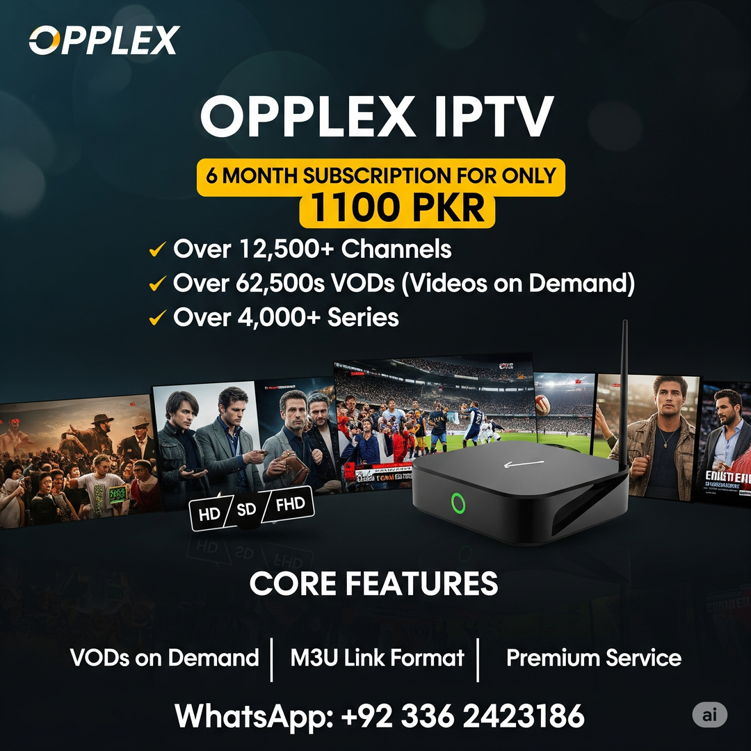Opplex IPTV 6Month Plan
