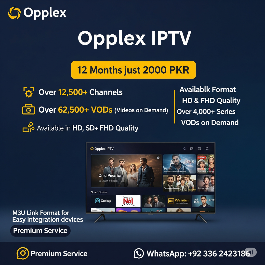 Opplex IPTV 12Month Plan