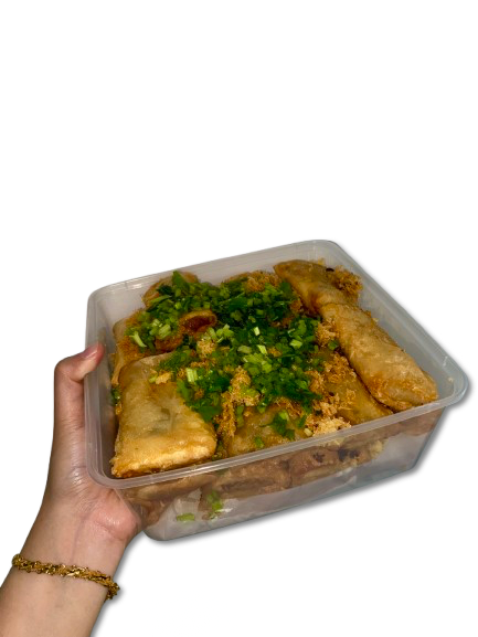 [PARTY BOX 40PCS] Popia Bergedil Daging - READY TO EAT