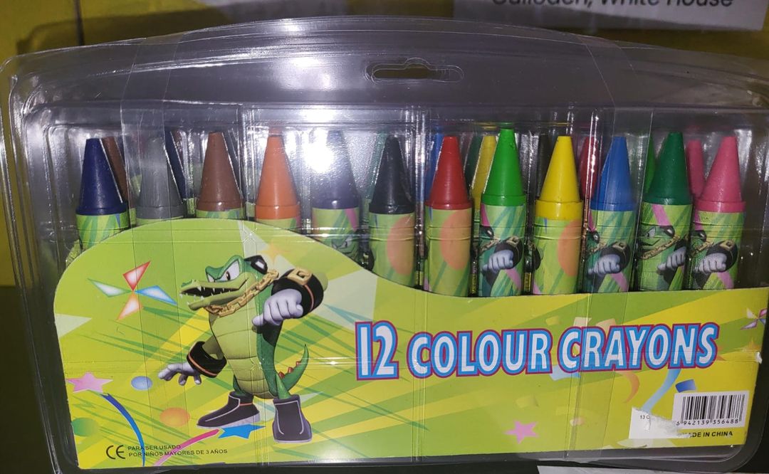 Large Crayons 12 