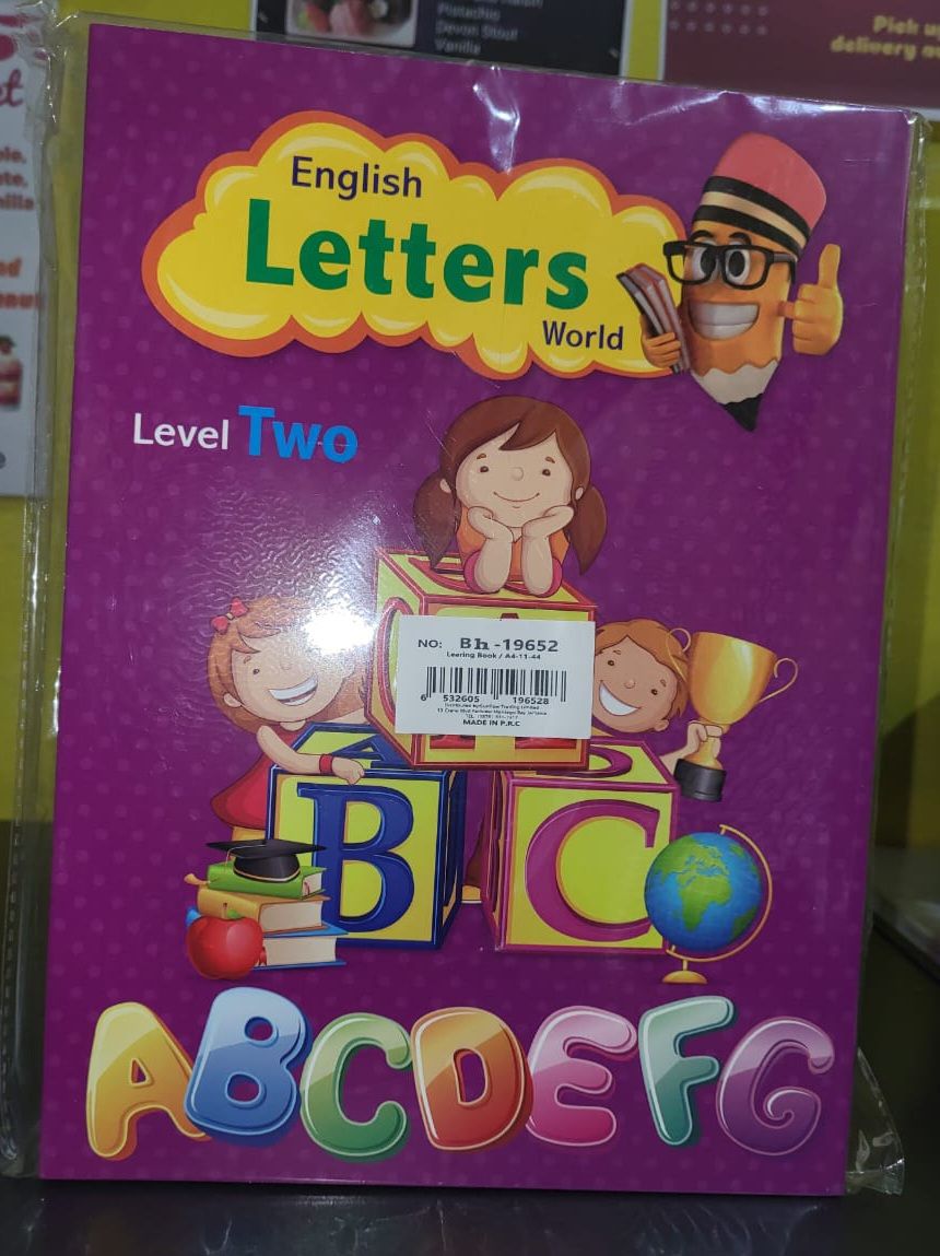 Learning books letters and numbers 