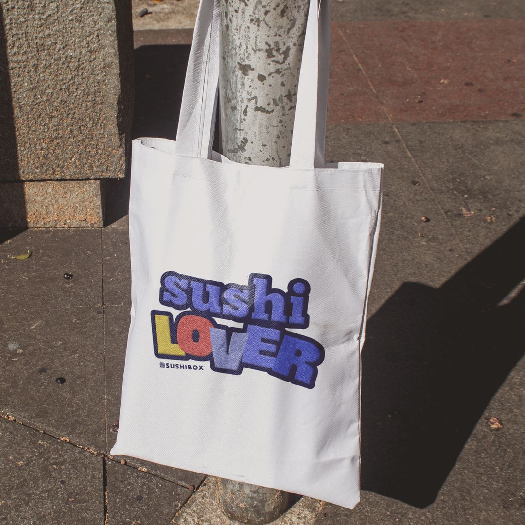 TOTE BAG SUSHILOVER + PIN