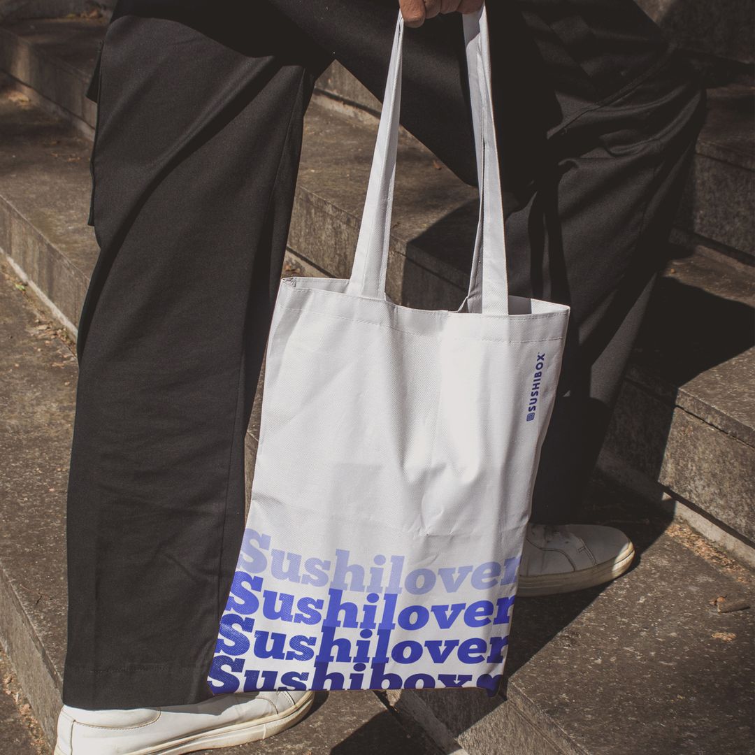 TOTE BAG SUSHIBOX + PIN