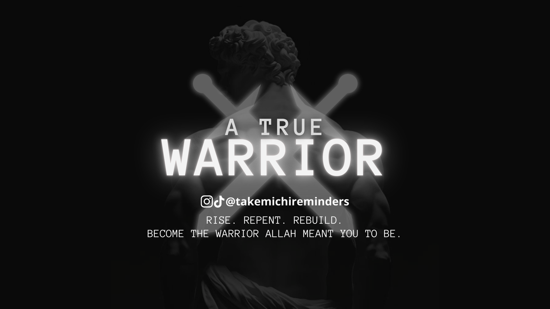 A True Warrior - Rise. Repent. Rebuild.