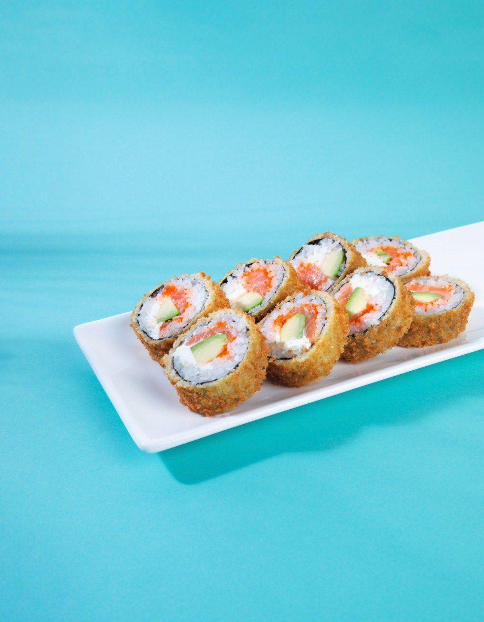 Tempura with salmon (290g) 8pc
