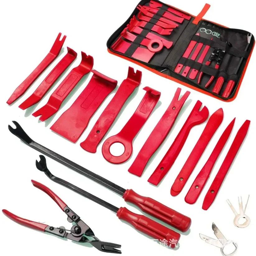 19PCS Car Stereo and Dashboard Trim Removal Toolkit in Nylon Bag (10007605)