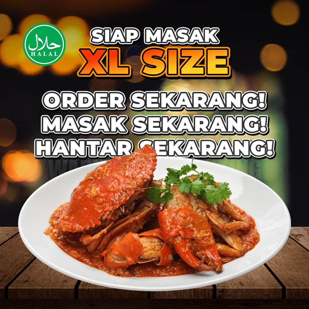 [XL Size] Ketam Nipah Indonesia 400g-499g - Klang Valley ONLY