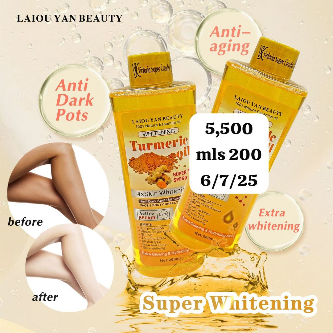 Tumeric 200mls 5500  usafiri tu