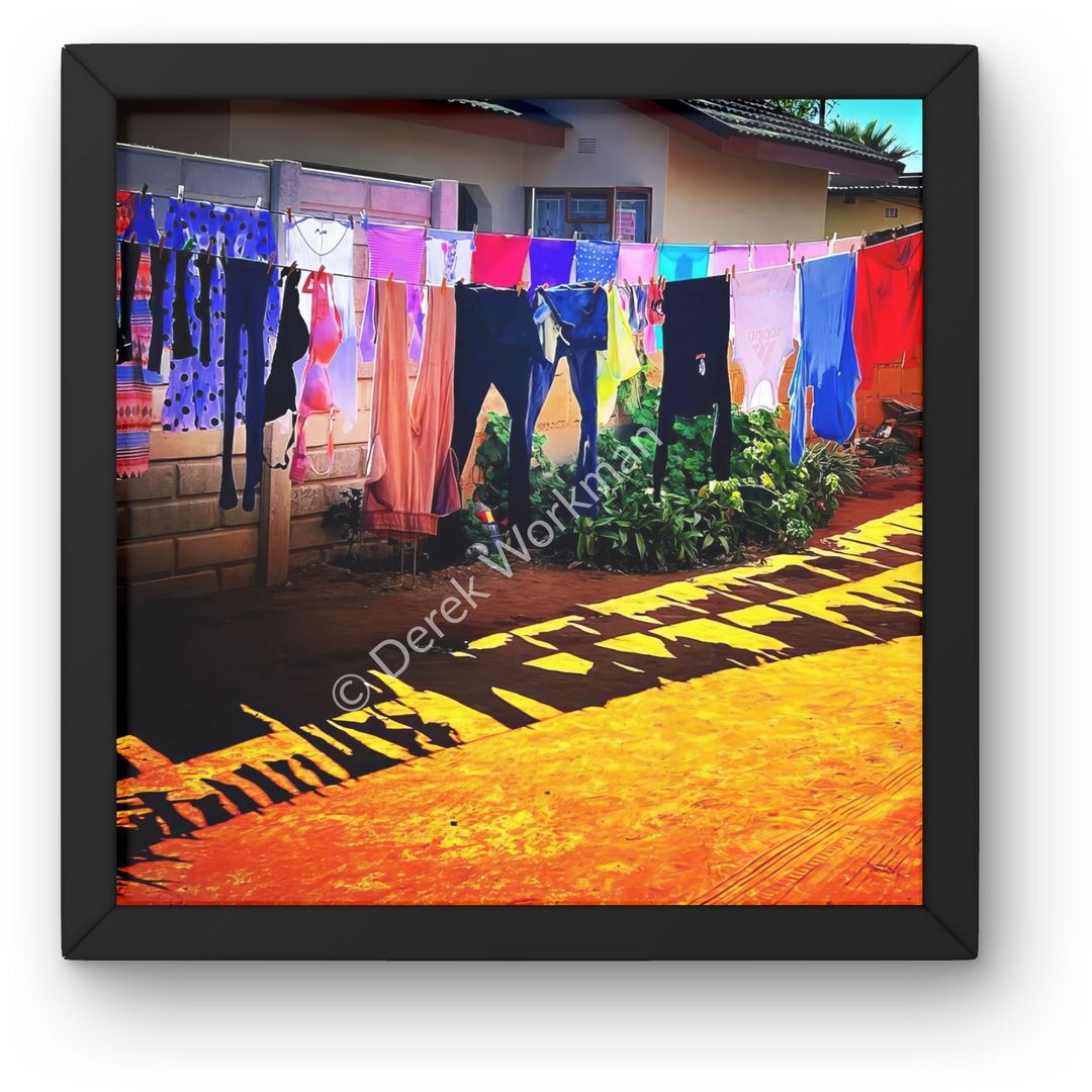 *Limited Edition* - Clothes by Morning Light | Framed Street Photography 