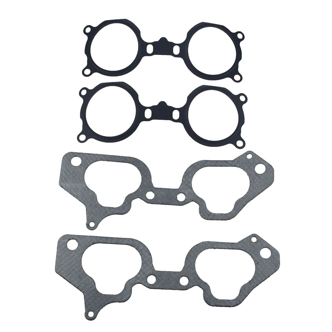 4Pc Upper & Lower TGV to Intake Manifold Gaskets Set for Subaru Impreza WRX/STi, Forester XT etc (10007467)
