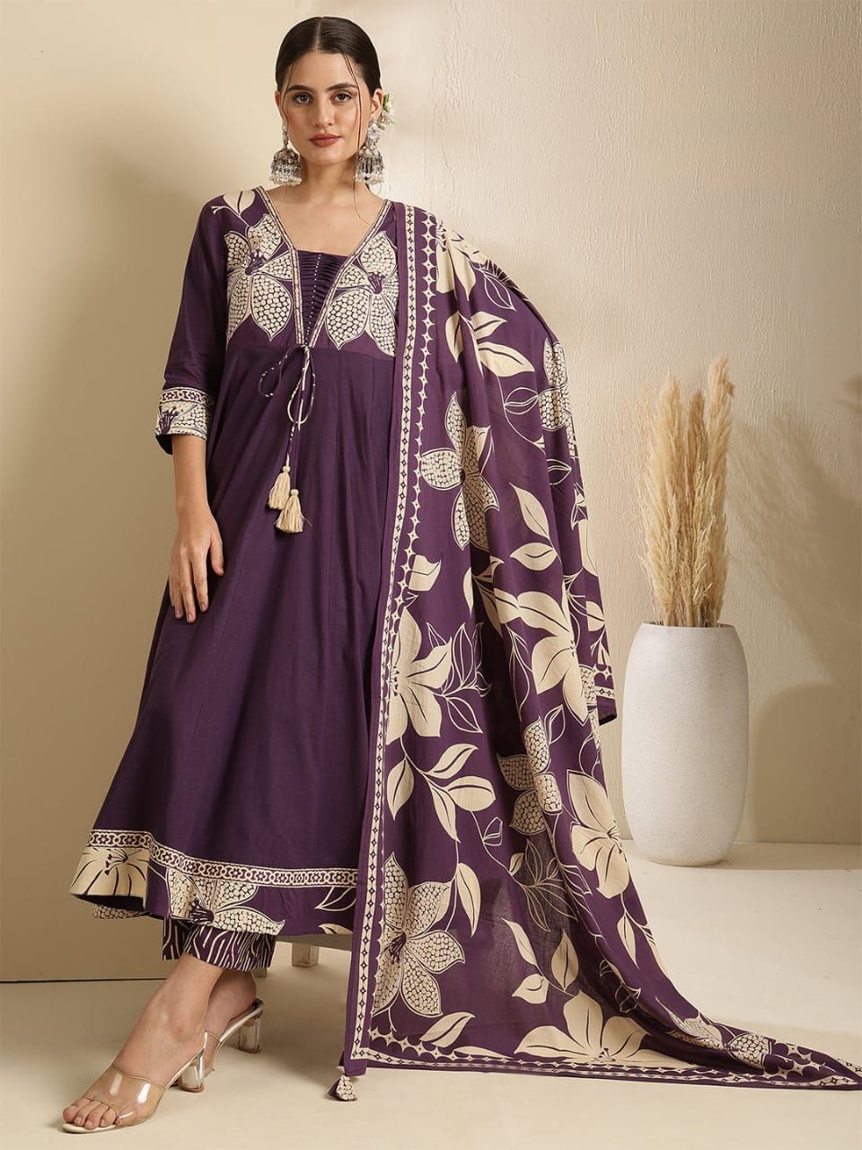 Anarkali Kurta Bottom With Dupatta (Copy)