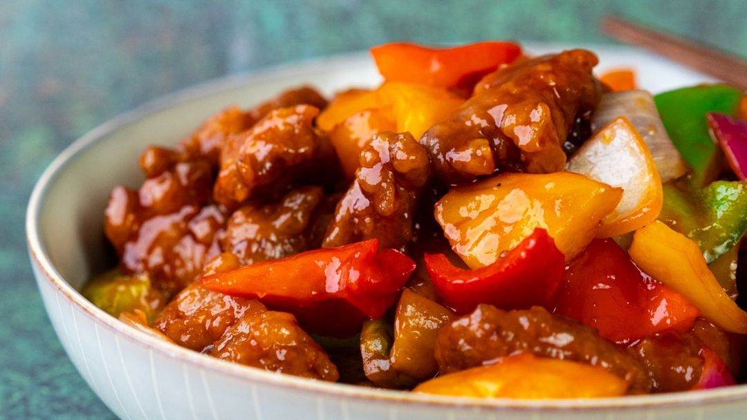 Sweet and Sour Pork Fillet Stir Fry