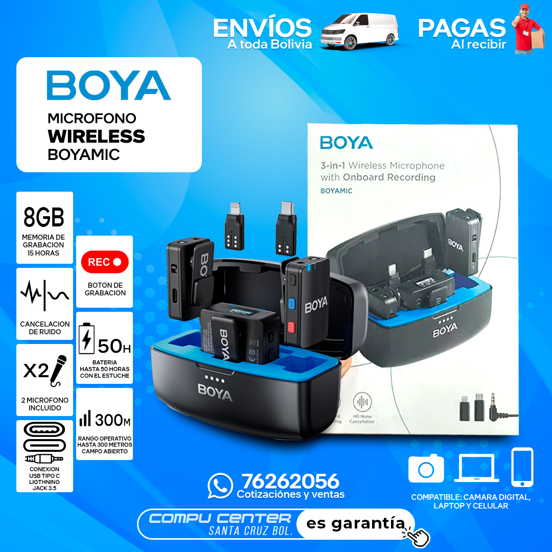 MICROFONO BOYA BOYAMIC