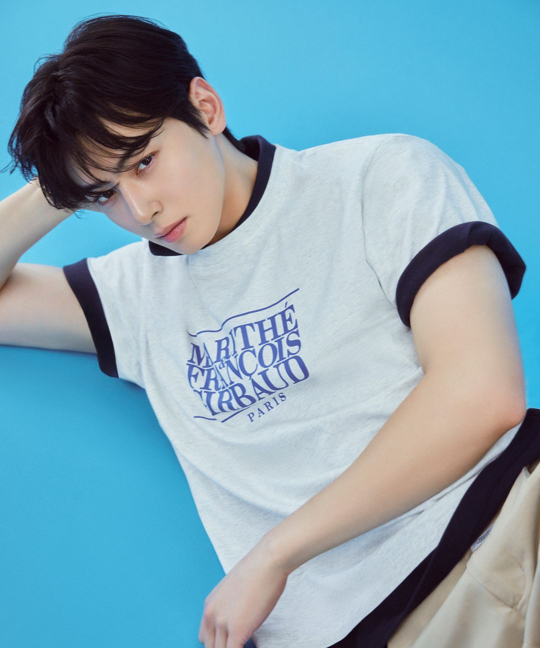 [Marithe] Classic Logo Tee Cha Eun Woo 车银优同款