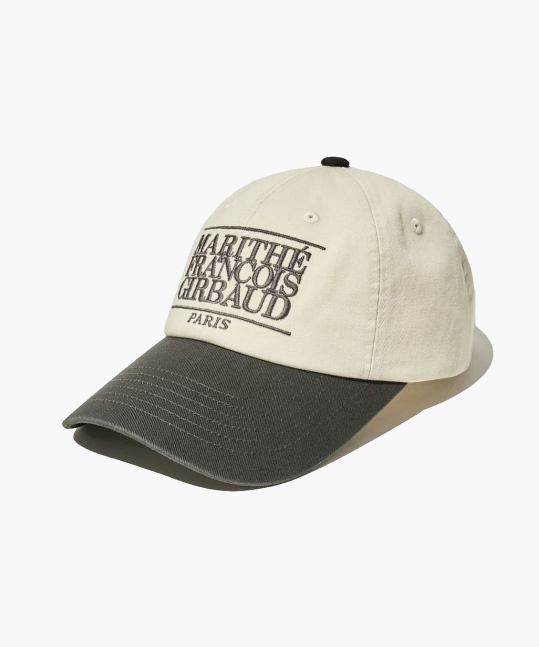 [Marithe] Classic Logo 6Panel Colour Block Cap