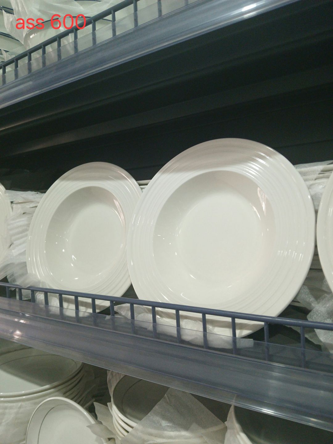 Assiette Creuse Élégance Blanche