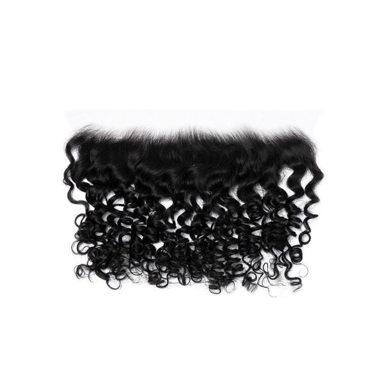Virgin Brazilian Tropical Curly Lace Frontal