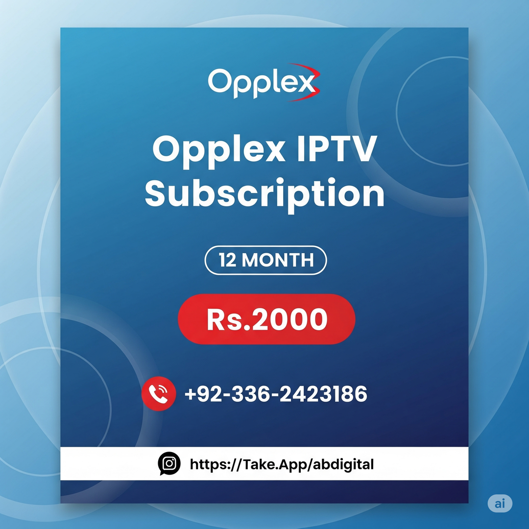 Opplex IPTV 12Month Plan