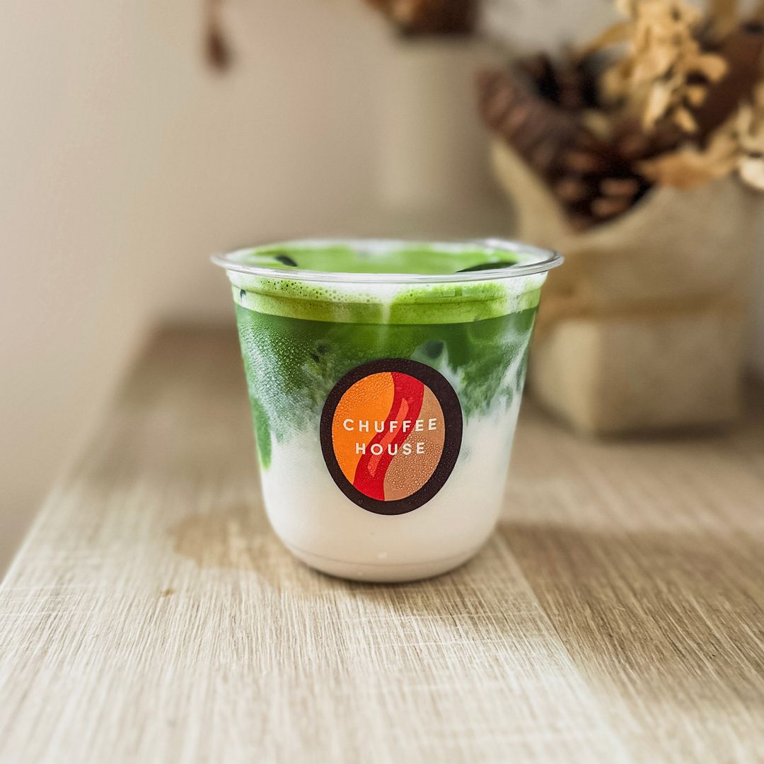 Iced Matcha Latte / Dirty