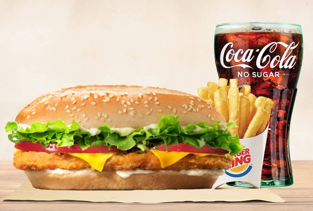 American chicken sandwich combo